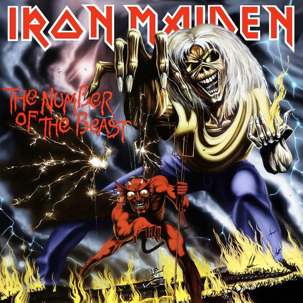 Iron Maiden the Number of the Beast CD cover